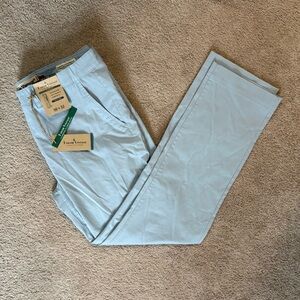 NWT Men’s Tailor Vintage Light Blue Classic Fit Chino Pants Size 36x32